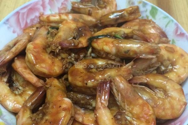蒜蓉大虾的做法图解10