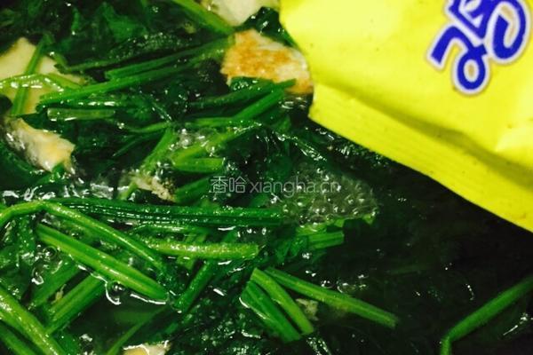 菠菜炖豆腐的做法图解8