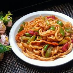 炒拉条的做法[图]