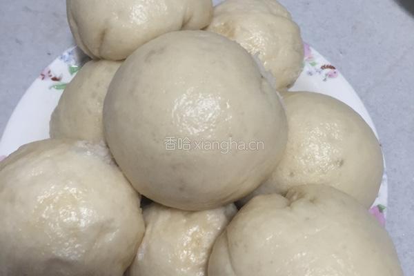 奶黄包的做法图解4