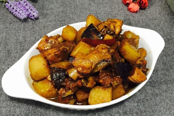 香菇土豆炖鸡块的做法图解10