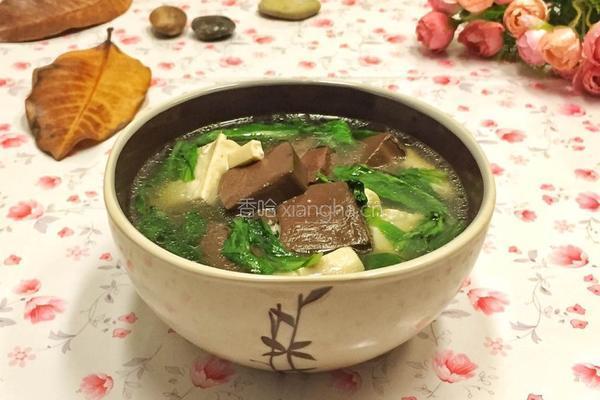 鸭血豆腐汤的做法图解7