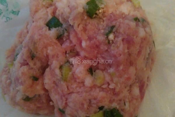 肉圆子的做法图解4