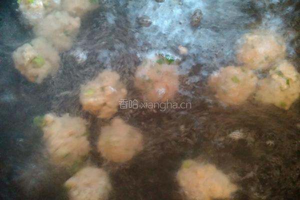 肉圆子的做法图解5