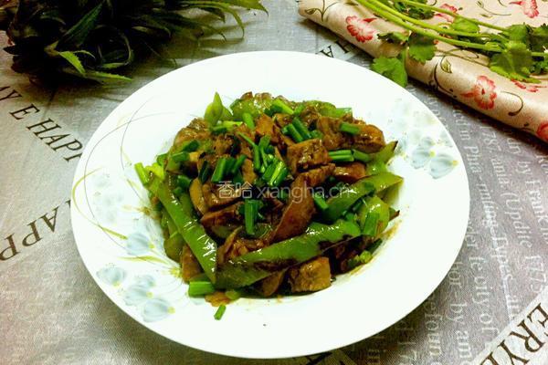 香葱炒腰花的做法图解11