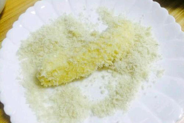 酥炸牛奶冻的做法图解8