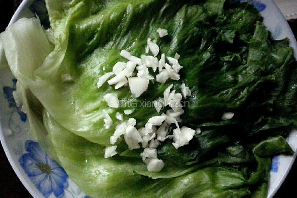 蚝油西生菜的做法图解3