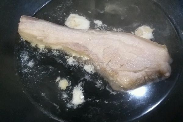 土豆豆角炖肉的做法图解3