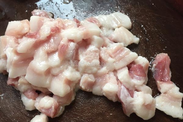 家常茄子烧肉的做法图解2