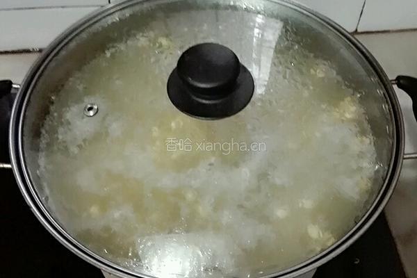 黄豆苦瓜排骨汤的做法图解9