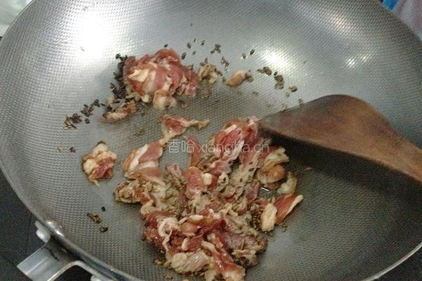 孜然炒肉的做法图解8