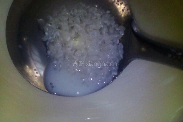 大米豆浆粥的做法图解3