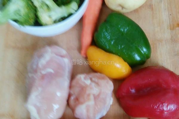 咖喱鸡肉的做法图解1