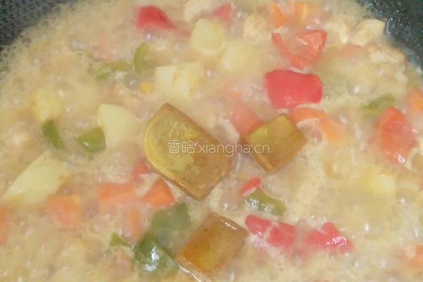 咖喱鸡肉的做法图解11