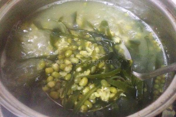 海带绿豆糖水的做法图解9