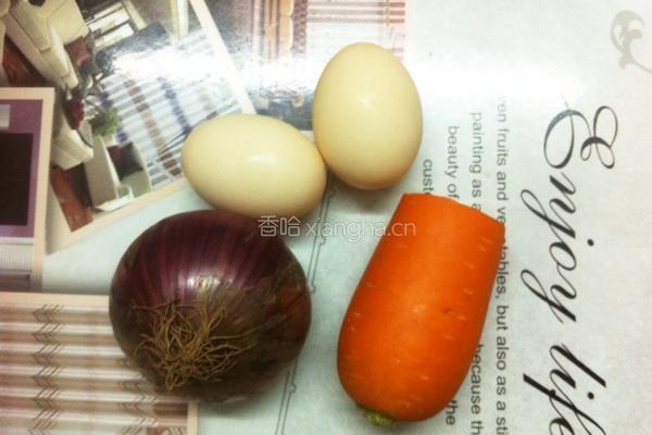 洋葱蛋卷饼的做法图解1