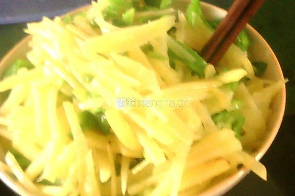土豆爆炒辣椒的做法图解8