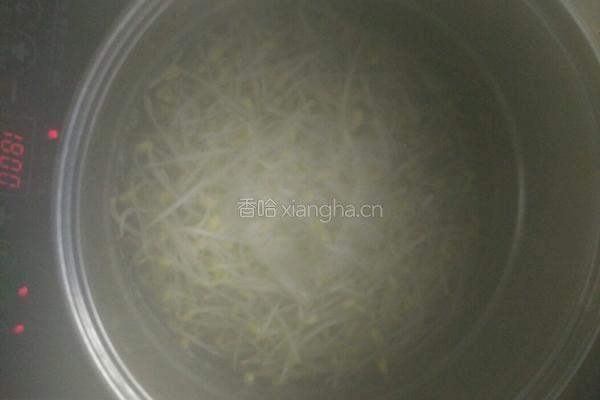 豆芽的做法图解3