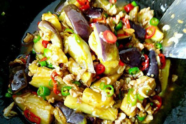 肉末茄子煲的做法图解6