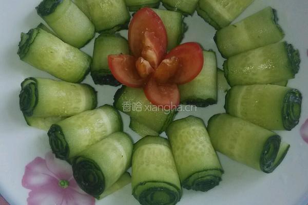 凉拌卷黄瓜的做法图解4