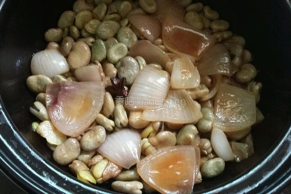 蚕豆煲的做法图解7