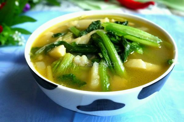 小白菜炖土豆的做法图解7