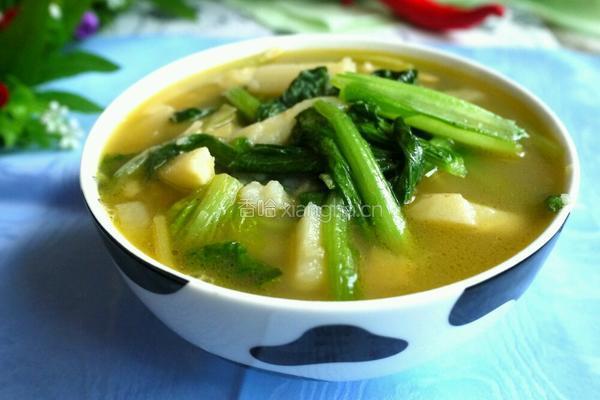 小白菜炖土豆的做法图解6