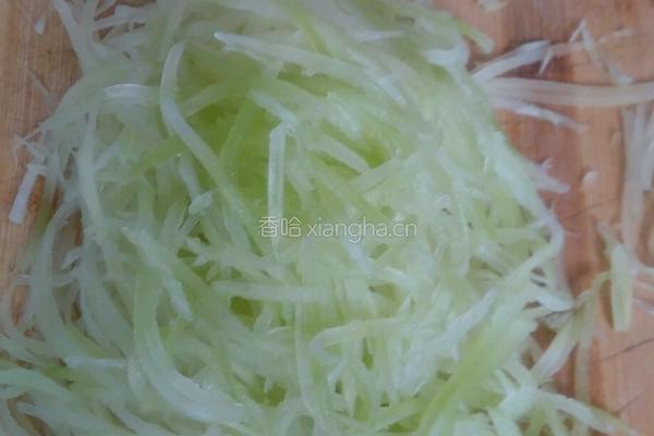 清炒莴苣的做法图解4
