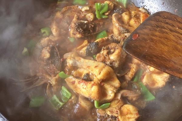 红烧黑鱼的做法图解4