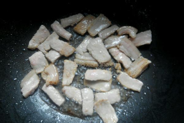 红烧肉炖豆角的做法图解4