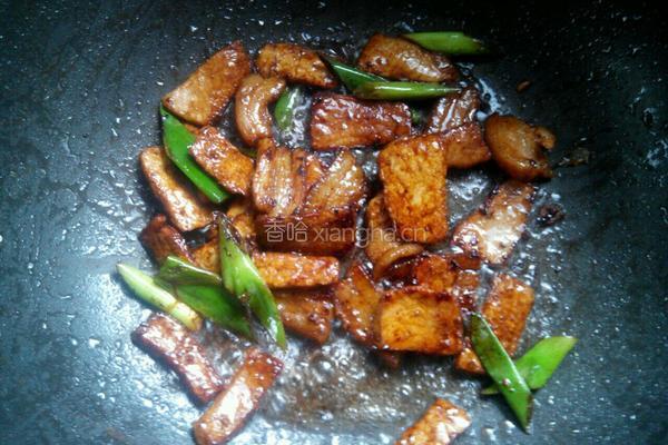 红烧肉炖豆角的做法图解6