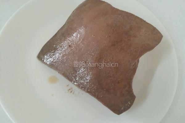 酥香猪肝的做法图解2