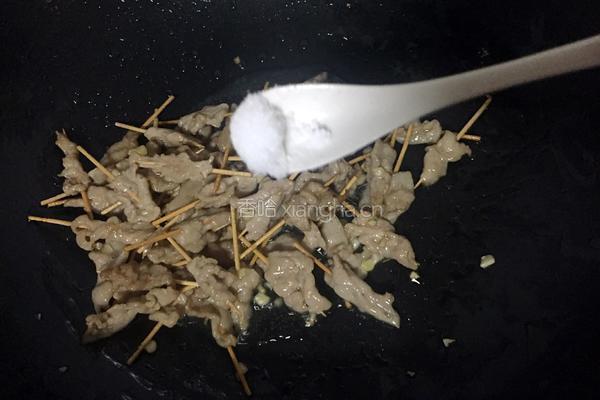 孜然牙签肉的做法图解9