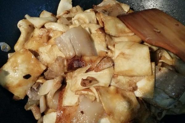 红烧千叶豆腐的做法图解6