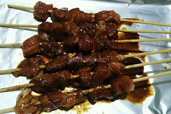烤猪肉串的做法图解5