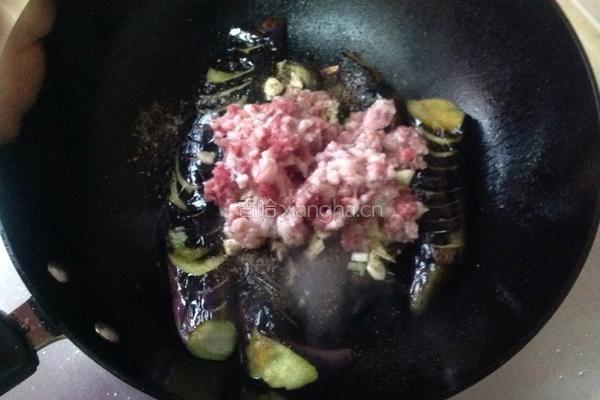 肉末茄子的做法图解8