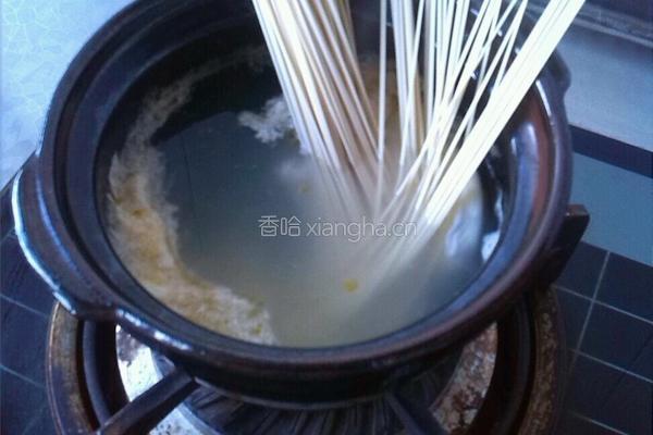 砂锅面的做法图解4