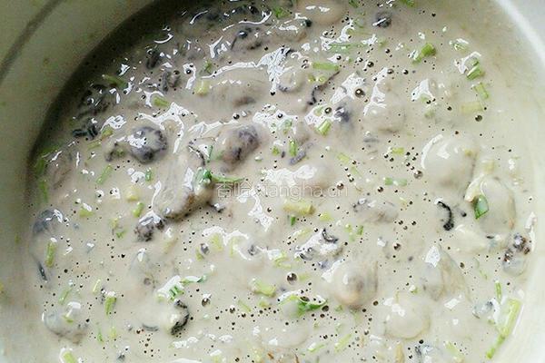 海蛎煎蛋的做法图解3