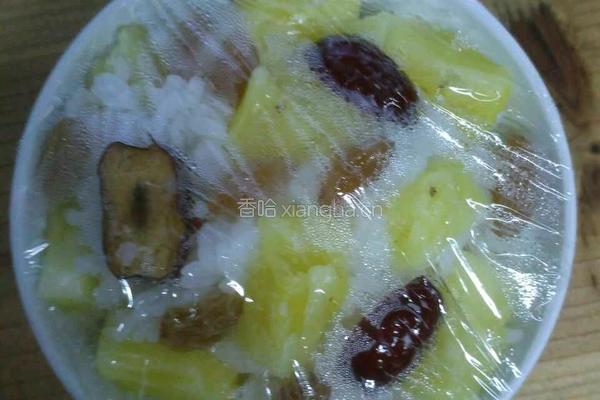 菠萝焗饭的做法图解3