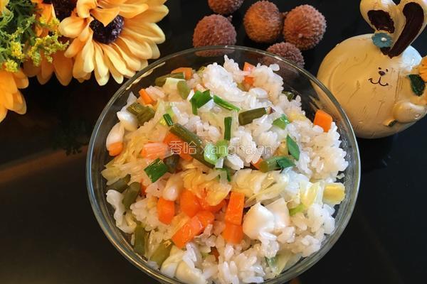 泡菜炒饭的做法图解8
