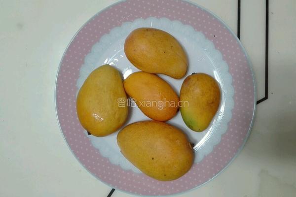 芒果牛奶西米露的做法图解3
