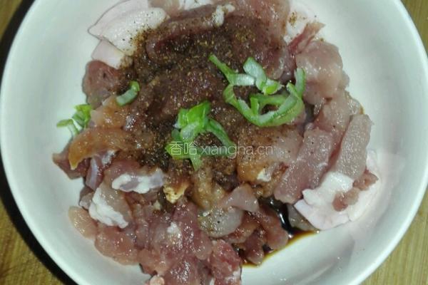 春笋烧肉的做法图解3