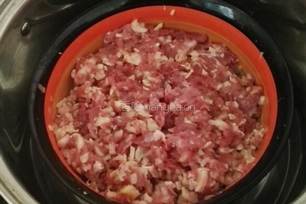 黄瓜咸蒸瘦肉的做法图解5