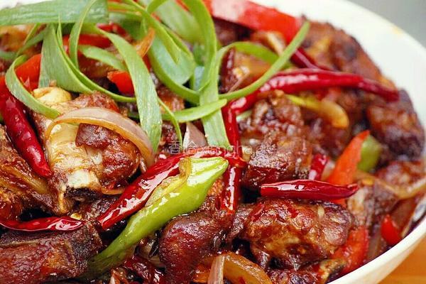 香辣干锅排骨的做法图解1