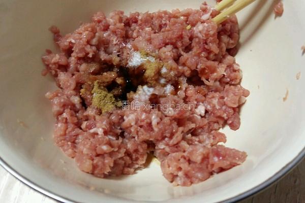 红豆肉粽的做法图解4