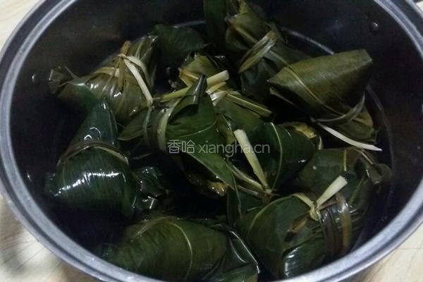 红豆肉粽的做法图解12