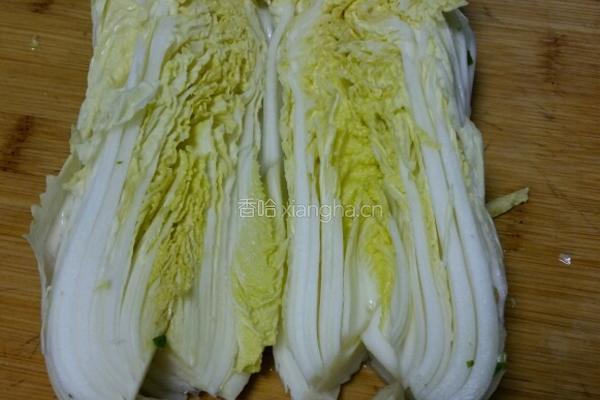 朝鲜辣白菜的做法图解2