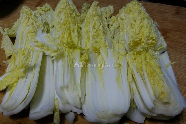 朝鲜辣白菜的做法图解3