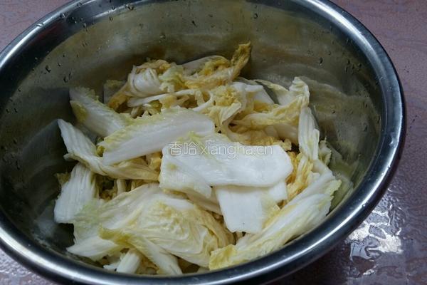 朝鲜辣白菜的做法图解5