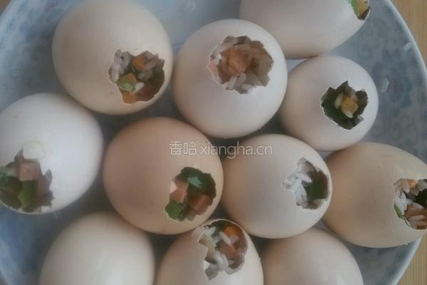 彩色糯米蛋的做法图解6